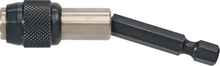 Графитовый магнитный держатель для насадок 65 мм, хвостовик 1/4" - 55H995 цена и информация | Механические инструменты | kaup24.ee