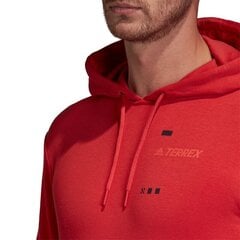 Meeste džemper Adidas Terrex Logo M FJ5036, punane hind ja info | Meeste pusad | kaup24.ee