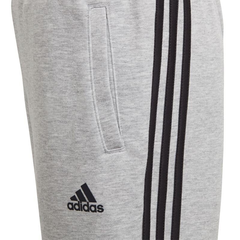 Laste dressipüksid Adidas 3-Stripes Tapered Jr GE0667, 60641, hallid hind ja info | Poiste püksid | kaup24.ee