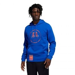 Джемпер мужской Adidas You Feel Me Hoodie M H18787, синий цена и информация | Мужские толстовки | kaup24.ee