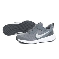 Laste spordijalatsid Nike Revolution 5 PSV BQ5672 004, hall цена и информация | Детская спортивная обувь | kaup24.ee