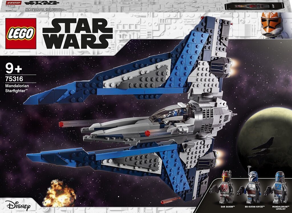 75316 LEGO® Star Wars TM Mandalore kosmoselaev hind ja info | Klotsid ja konstruktorid | kaup24.ee