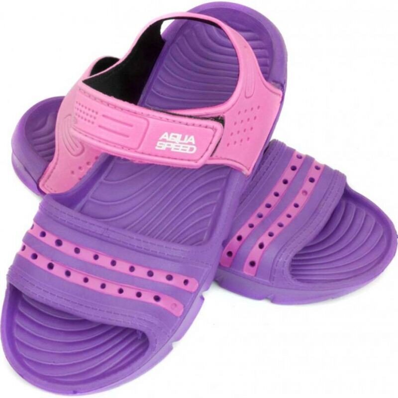 Tüdrukute jalatsid Aqua-speed, lillad hind ja info | Laste sandaalid | kaup24.ee