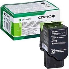 Lexmark C232HK0, must hind ja info | Laserprinteri toonerid | kaup24.ee