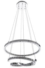 LED rippvalgusti kaugjuhtimispuldiga Crystal Ring hind ja info | Rippvalgustid | kaup24.ee