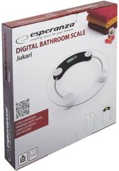 Цифровые весы для ванной, Jukari цена и информация | Esperanza Бытовая техника | kaup24.ee