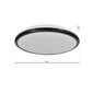 Eko-Light led laevalgusti Terma Black 28 W hind ja info | Laelambid | kaup24.ee