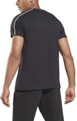 Reebok T-Särgid Te Piping Tee Black GS9317/3XL цена и информация | Мужские футболки | kaup24.ee