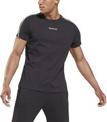 Reebok T-Särgid Te Piping Tee Black GS9317/3XL цена и информация | Мужские футболки | kaup24.ee