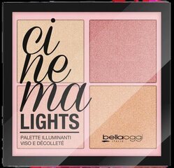 Набор для макияжа сияющая пудра Cinema Lights Palette Illumina Bella Oggi цена и информация | Пудры, базы под макияж | kaup24.ee