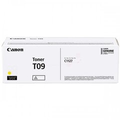 Canon T09 Yellow 3017C006, kollane hind ja info | Laserprinteri toonerid | kaup24.ee