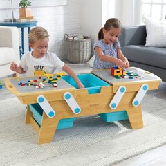 Mängulaud lastele KidKraft Play N Store цена и информация | Детские столы и стулья | kaup24.ee