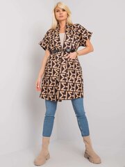Пальто женское, коричневое цена и информация | Женские пальто | kaup24.ee