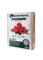 Roosiväetis Green Mama, 1kg hind ja info | Kuivväetised | kaup24.ee