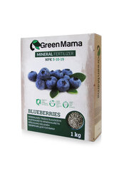 Mustikaväetis Green Mama, 1kg hind ja info | Kuivväetised | kaup24.ee