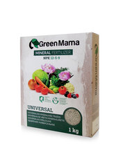 Universaalne väetis Green Mama, 1kg hind ja info | Kuivväetised | kaup24.ee