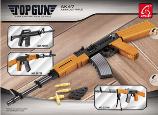 Автомат АК47, Ausini, Top Gun, AK47 Assault Rifle цена и информация | Конструкторы и кубики | kaup24.ee