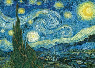 Pusle Eurographics, 6000-1204, The Starry Night, 1000 tk hind ja info | Pusled | kaup24.ee