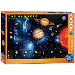 Pusle Eurographics, 6000-1009, The Planets, 1000 tk hind ja info | Pusled | kaup24.ee