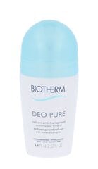 Higistamisvastane rulldeodorant Biotherm Deo Pure 75 ml hind ja info | Deodorandid | kaup24.ee