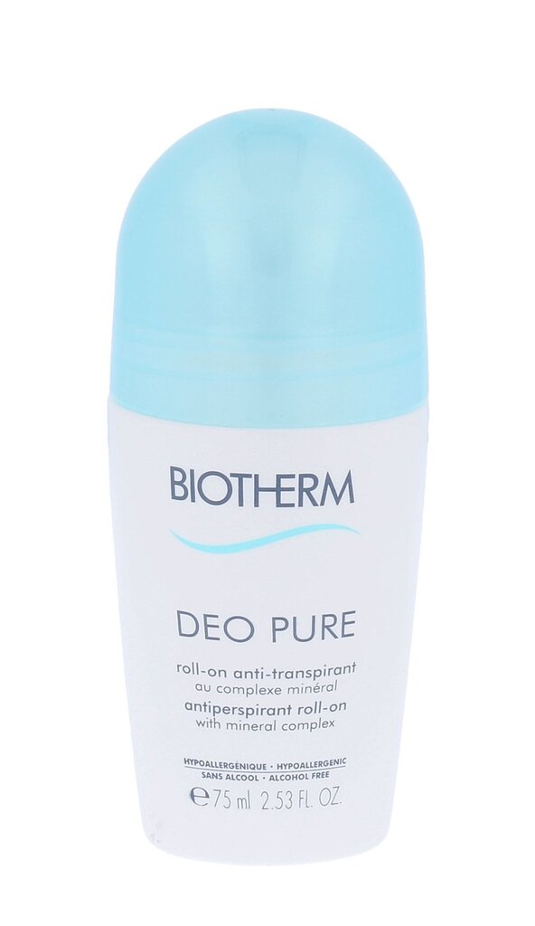 Higistamisvastane rulldeodorant Biotherm Deo Pure 75 ml цена и информация | Deodorandid | kaup24.ee