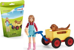 Карета Поездка Schleich Farm World, 42543 цена и информация | Игрушки для девочек | kaup24.ee