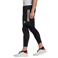 Meeste lühikesed spordipüksid Adidas Condivo 20 2in1, must hind ja info | Meeste spordiriided | kaup24.ee