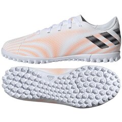 Детские футбольные бутсы Adidas Nemeziz 4 TF Jr FW7359, белые цена и информация | Футбольные бутсы | kaup24.ee