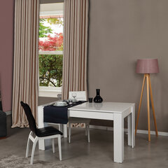 Расширяемый обеденный стол Kalune Design Bois, белый цена и информация | Кухонные и обеденные столы | kaup24.ee