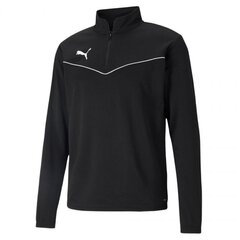 Meeste sportlik dressipluus Puma teamRise 1 4 657394 03, must цена и информация | Мужская спортивная одежда | kaup24.ee