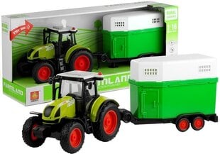 Traktor koos loomaveo haagisega цена и информация | Игрушки для мальчиков | kaup24.ee