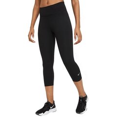 Naiste spordipüksid Nike One 3/4 W Leggings DD0245 010, must hind ja info | Naiste spordiriided | kaup24.ee