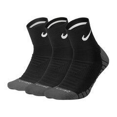 Носки мужские Nike Dry Cushion Quarter SX5549-010, 3 пары цена и информация | Мужские носки | kaup24.ee