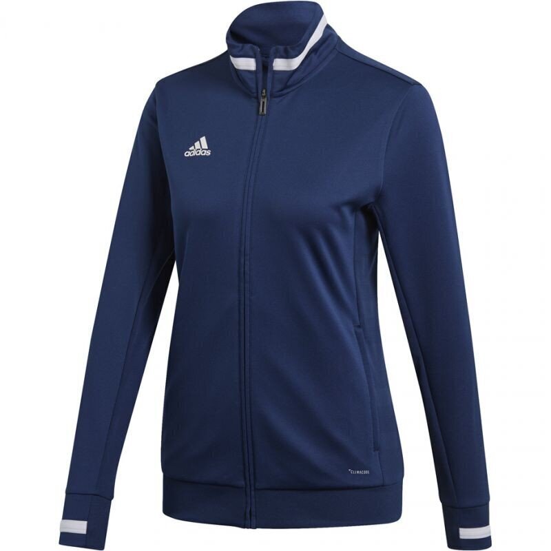 Naiste spordi dressipluus Adidas team 19 track jacket W DY8818, sinine hind ja info | Naiste spordiriided | kaup24.ee