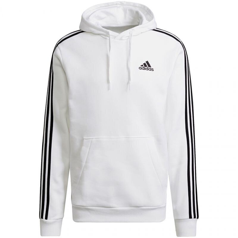 Meeste dressipluus Adidas Essentials Fleece 3-Stripes M GU2522, valge цена и информация | Meeste spordiriided | kaup24.ee