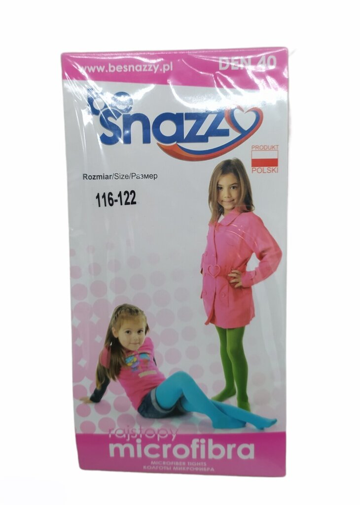 Sukkpüksid tüdrukutele be Snazzy mikrofiibrita, 40 den pruunid hind ja info | Tüdrukute sukkpüksid ja sokid | kaup24.ee