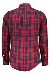 Мужская рубашка Gant, красная цена и информация | Мужские рубашки | kaup24.ee