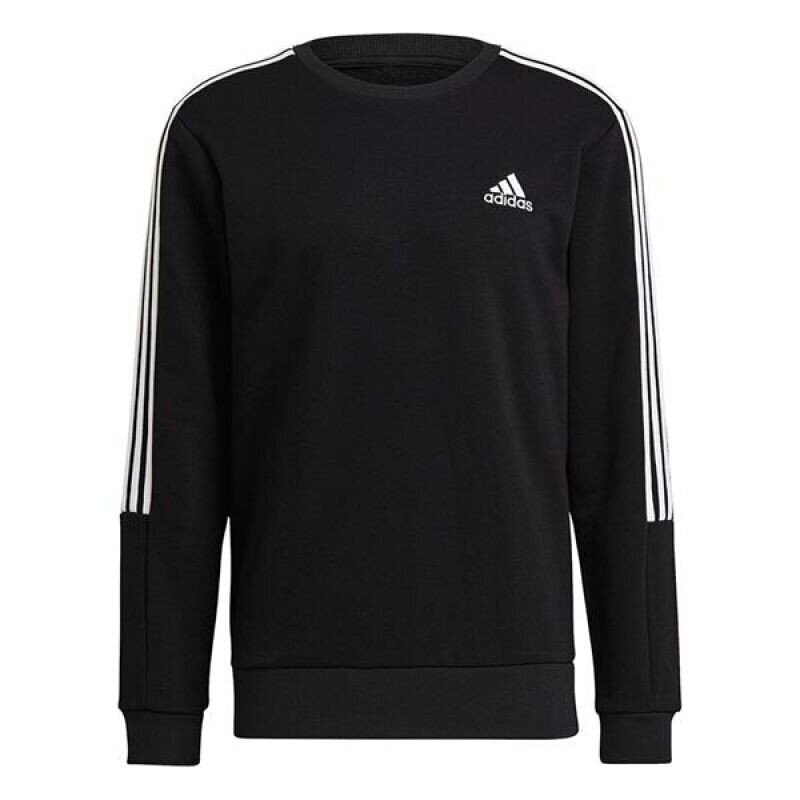 Meeste dressipluus Adidas Essentials Sweatshirt, must цена и информация | Meeste pusad | kaup24.ee