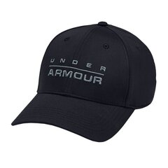 Мужская кепка Under Armor Wordmark Stretch 1342243-001 цена и информация | Мужские шарфы, шапки, перчатки | kaup24.ee
