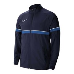 Poiste dressipluus Nike Academy 21 Jr sweatshirt CW6121-453, sinine hind ja info | Poiste kampsunid, vestid ja jakid | kaup24.ee