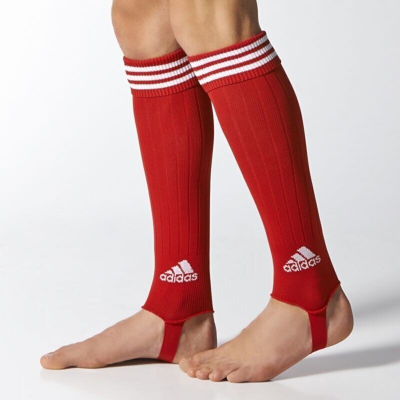Jalgpallisokid Adidas 3 Stripe Stirru, punased hind ja info | Jalgpalli varustus ja riided | kaup24.ee