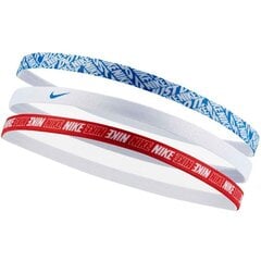 Резинки для волос Nike Printed Headbands, 3 шт. цена и информация | Аксессуары для волос | kaup24.ee