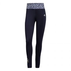 Спортивные легинсы для женщин Adidas Farm Rio Feel Brilliant AeroReady High Rise Tights W GS6337, синие цена и информация | Спортивная одежда для женщин | kaup24.ee