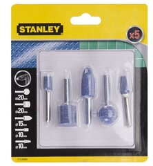 Lihvimiskivide komplekt Stanley 6 mm, 5 tk. hind ja info | Käsitööriistad | kaup24.ee