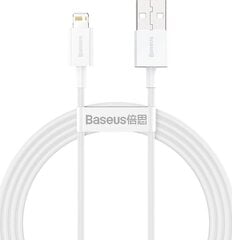 Телефонный кабель Baseus Lightning - USB тип A CALYS-B02, 1,5м цена и информация | Кабели для телефонов | kaup24.ee