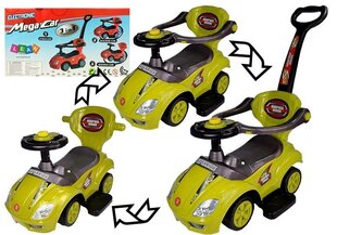 Laste tõukeauto 3in1 kollane hind ja info | Imikute mänguasjad | kaup24.ee