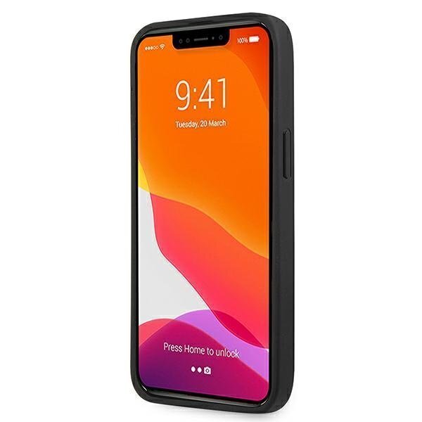 AMG AMHCP13XDOLBK Leather Back Case, telefonile Apple iPhone 13 Pro Max, must цена и информация | Telefoni kaaned, ümbrised | kaup24.ee