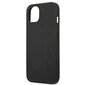 AMG AMHCP13LDOLBK Leather Back Case, telefonile Apple iPhone 13, must цена и информация | Telefoni kaaned, ümbrised | kaup24.ee