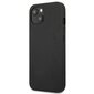 AMG AMHCP13LDOLBK Leather Back Case, telefonile Apple iPhone 13, must цена и информация | Telefoni kaaned, ümbrised | kaup24.ee