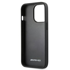 Кожаный чехол AMG AMHCP13LDOLBK Back Case для Apple iPhone 13 / 13 Pro, черный цена и информация | Чехлы для телефонов | kaup24.ee